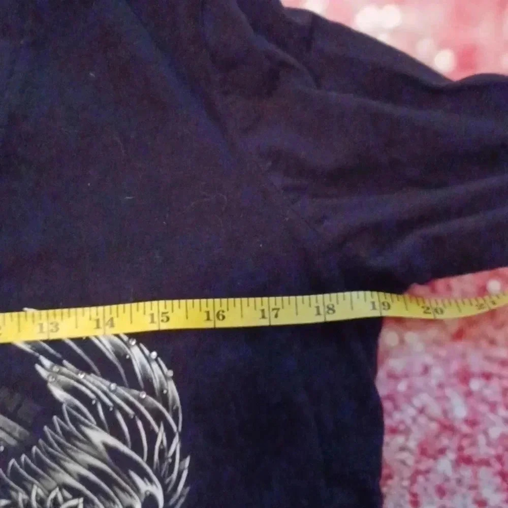 - Harley-Davidson V-neck long sleeve top Women's Size Large - Picture 8 of 9